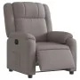 Sillón reclinable eléctrico tela gris taupé de , Sillones - Ref: Foro24-3205186, Precio: 281,70 €, Descuento: %