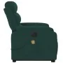 Sillón masaje reclinable elevable terciopelo verde oscuro de , Sillones - Ref: Foro24-3205127, Precio: 381,07 €, Descuento: %
