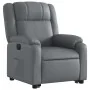 Sillón reclinable elevable eléctrico de cuero sintético gris von , Sessel - Ref: Foro24-3205167, Preis: 375,81 €, Rabatt: %