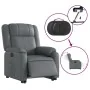 Sillón reclinable elevable eléctrico de cuero sintético gris von , Sessel - Ref: Foro24-3205167, Preis: 375,81 €, Rabatt: %