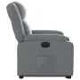 Sillón reclinable elevable eléctrico de cuero sintético gris von , Sessel - Ref: Foro24-3205167, Preis: 375,81 €, Rabatt: %