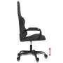 Silla gaming con masaje cuero sintético negro von , Gaming-Stühle - Ref: Foro24-345541, Preis: 104,24 €, Rabatt: %