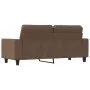 Sofá de 2 plazas de tela marrón 140 cm by , Sofas - Ref: Foro24-359394, Price: 236,89 €, Discount: %