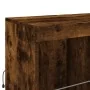 Aparador con luces LED roble ahumado 283x37x100 cm de , Aparadores - Ref: Foro24-3209167, Precio: 467,50 €, Descuento: %