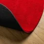 Alfombra de pelo corto suave lavable HUARTE rojo Ø 200 cm de , Alfombras - Ref: Foro24-375183, Precio: 87,41 €, Descuento: %