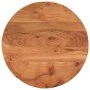 Tablero de mesa redondo madera maciza de acacia Ø60x3,8 cm by , Table tops - Ref: Foro24-370051, Price: 101,35 €, Discount: %