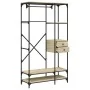 Armario cajones madera ingeniería roble Sonoma 100x40x180 cm von , Kleiderschränke - Ref: Foro24-838949, Preis: 139,97 €, Rab...