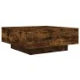 Mesa de centro madera de ingeniería roble ahumado 80x80x31 cm by , Coffee table - Ref: Foro24-836585, Price: 72,78 €, Discoun...