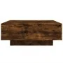 Mesa de centro madera de ingeniería roble ahumado 80x80x31 cm by , Coffee table - Ref: Foro24-836585, Price: 72,78 €, Discoun...