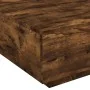 Mesa de centro madera de ingeniería roble ahumado 80x80x31 cm by , Coffee table - Ref: Foro24-836585, Price: 72,78 €, Discoun...