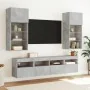 Muebles TV de pared luces LED 2 uds gris hormigón 40x30x40 cm von , TV-Möbel - Ref: Foro24-837176, Preis: 62,22 €, Rabatt: %