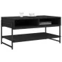 Mesa de centro madera contrachapada negro 90x50x45 cm de , Mesas de centro - Ref: Foro24-838968, Precio: 51,39 €, Descuento: %