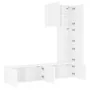 Muebles de TV de pared 5 piezas madera de ingeniería blanco von , TV-Möbel - Ref: Foro24-3216482, Preis: 271,25 €, Rabatt: %