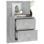 Mesitas de noche de pared 2 unidades color gris hormigón von , Nachttische - Ref: Foro24-810998, Preis: 107,04 €, Rabatt: %