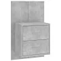 Mesitas de noche de pared 2 unidades color gris hormigón von , Nachttische - Ref: Foro24-810998, Preis: 107,04 €, Rabatt: %