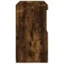 Aparador con luces LED roble ahumado 60x37x67 cm by , Sideboards - Ref: Foro24-836655, Price: 61,59 €, Discount: %
