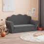 Sofá cama de niños 2 plazas felpa suave gris antracita von , Baby- und Kleinkindmöbel - Ref: Foro24-357060, Preis: 71,69 €, R...