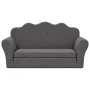 Sofá cama de niños 2 plazas felpa suave gris antracita von , Baby- und Kleinkindmöbel - Ref: Foro24-357060, Preis: 71,69 €, R...