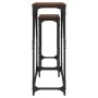 Mesas consola apilables 2 pzas madera ingeniería marrón roble by , Side tables - Ref: Foro24-837806, Price: 45,11 €, Discount: %