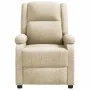 Sillón reclinable de tela crema de , Sillones - Ref: Foro24-340180, Precio: 218,73 €, Descuento: %
