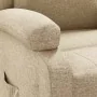 Sillón reclinable de tela crema de , Sillones - Ref: Foro24-340180, Precio: 218,73 €, Descuento: %