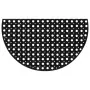 Felpudo semicircular de goma 45x75 cm von , Fußmatten - Ref: Foro24-155656, Preis: 16,81 €, Rabatt: %
