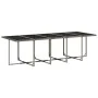 Set de comedor de jardín 11 pzas y cojines ratán sintético gris by , Garden sets - Ref: Foro24-3210932, Price: 834,16 €, Disc...