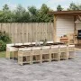 Set comedor de jardín con cojines 13 pzas ratán sintético beige by , Garden sets - Ref: Foro24-3211666, Price: 1,00 €, Discou...