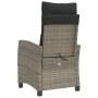 Sillón reclinable de jardín con cojines ratán sintético gris von , Gartenstühle - Ref: Foro24-365211, Preis: 159,89 €, Rabatt: %