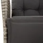 Set comedor jardín 7 pzas y cojines ratán sintético gris by , Garden sets - Ref: Foro24-3213081, Price: 990,66 €, Discount: %