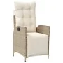 Set comedor de jardín 7 pzas con cojines ratán sintético beige by , Garden sets - Ref: Foro24-3213372, Price: 1,00 €, Discoun...