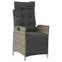 Sillones reclinables jardín con reposapiés 2 uds ratán PE gris von , Gartenstühle - Ref: Foro24-365291, Preis: 293,91 €, Raba...