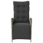 Sillones reclinables jardín con reposapiés 2 uds ratán PE gris von , Gartenstühle - Ref: Foro24-365291, Preis: 293,91 €, Raba...
