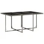 Set de comedor de jardín 11 pzas y cojines ratán sintético gris de , Conjuntos de jardín - Ref: Foro24-3211328, Precio: 521,2...