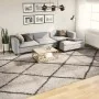 Alfombra de pelo largo moderna beige y antracita 300x400 cm von , Teppiche - Ref: Foro24-375396, Preis: 185,67 €, Rabatt: %
