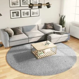 Alfombra peluda de pelo largo moderna PAMPLONA gris Ø 240 cm von , Teppiche - Ref: Foro24-375270, Preis: 141,33 €, Rabatt: %
