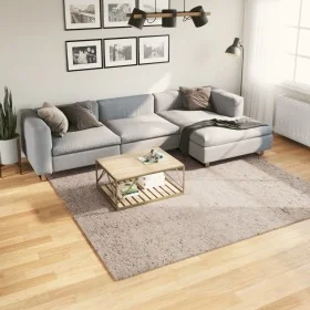 Alfombra peluda de pelo largo moderna PAMPLONA beige 240x240 cm von , Teppiche - Ref: Foro24-375218, Preis: 129,91 €, Rabatt: %