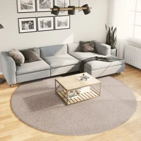 Alfombra peluda de pelo largo moderna PAMPLONA beige Ø 240 cm by , Rugs - Ref: Foro24-375226, Price: 101,79 €, Discount: %