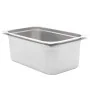 Bandejas Gastronorm 2 unidades GN 1/1 200 mm acero inoxidable von , Eimer für Dampftische - Ref: Foro24-50883, Preis: 73,98 €...