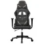 Silla gaming de masaje cuero sintético negro y camuflaje by , Gaming chairs - Ref: Foro24-345433, Price: 115,06 €, Discount: %
