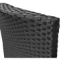 Sillas de jardín 2 unidades ratán sintético negro by , Garden chairs - Ref: Foro24-43132, Price: 224,81 €, Discount: %