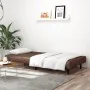 Sofá cama de 2 plazas cuero sintético marrón by , Sofas - Ref: Foro24-375948, Price: 235,43 €, Discount: %