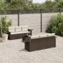 Juego de sofás de jardín 7 piezas con cojines ratán PE marrón von , Gartensets - Ref: Foro24-3252250, Preis: 497,56 €, Rabatt: %