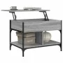 Mesa de centro madera ingeniería metal gris Sonoma 70x50x50 cm de , Mesas de centro - Ref: Foro24-845364, Precio: 73,43 €, De...