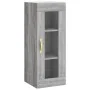 Armario de pared gris Sonoma 34,5x34x90 cm de , Aparadores - Ref: Foro24-828898, Precio: 42,29 €, Descuento: %