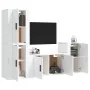 Set de muebles de TV 4 pzas madera contrachapada blanco brillo von , TV-Möbel - Ref: Foro24-3188608, Preis: 163,63 €, Rabatt: %