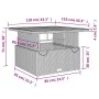 Set comedor de jardín 5 pzas con cojines ratán sintético beige von , Gartensets - Ref: Foro24-3277425, Preis: 727,52 €, Rabat...