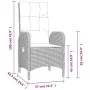 Set comedor jardín 9 pzas y cojines ratán sintético gris von , Gartensets - Ref: Foro24-3213519, Preis: 1,00 €, Rabatt: %