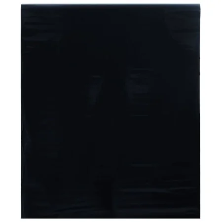 Lámina de ventana esmerilada estática PVC negro 90x1000 cm de , Láminas para ventana - Ref: Foro24-155836, Precio: 23,98 €, D...