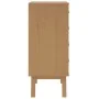 Mesita de noche OLDEN madera maciza de pino blanco y marrón von , Nachttische - Ref: Foro24-358587, Preis: 117,70 €, Rabatt: %